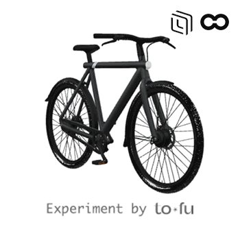 Vanmoof Bike Metaverse experiment by t0fu.tech