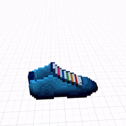 PIXLwear P1 Sneaker “Deep Ocean”, left