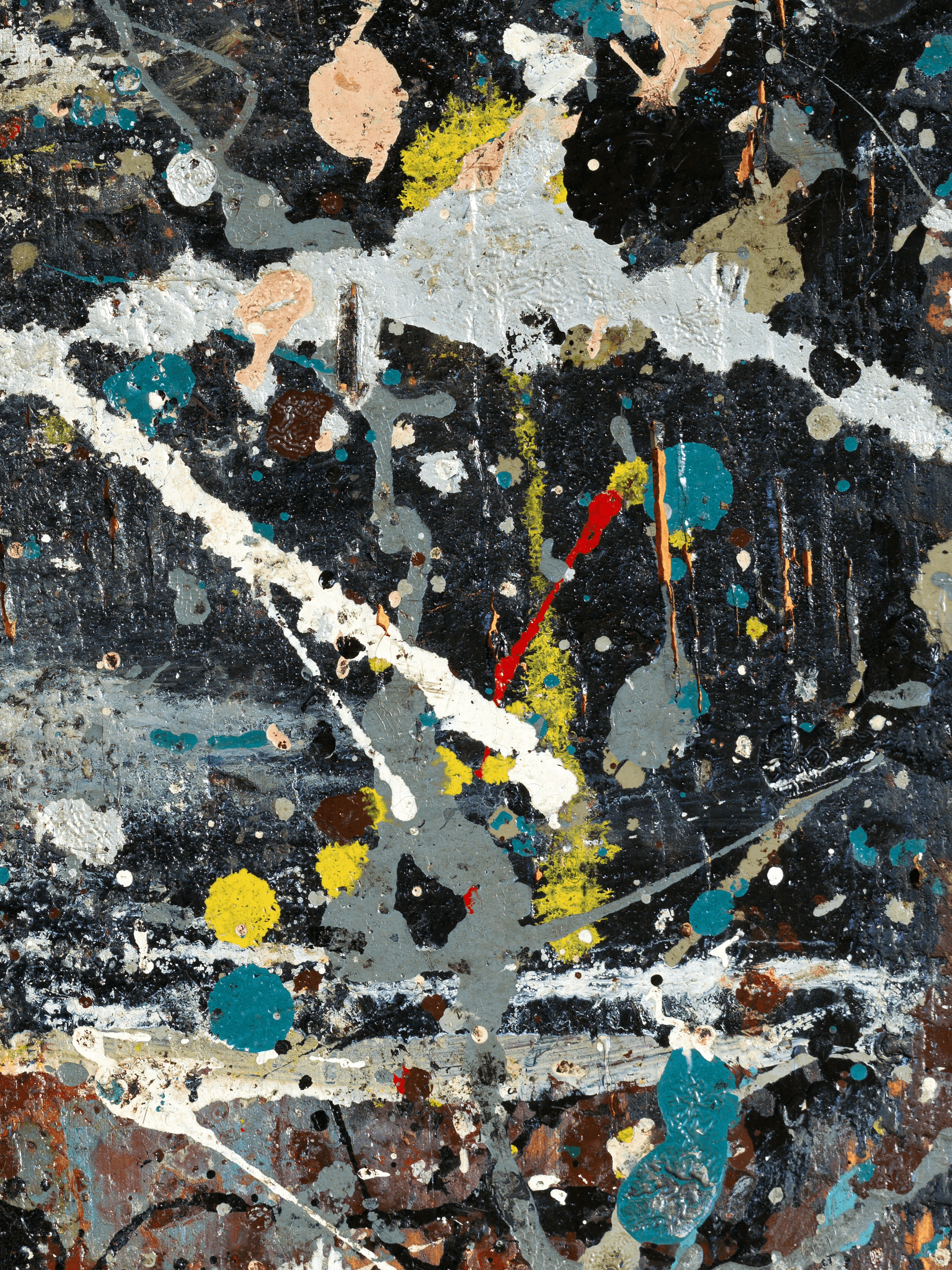 Jackson Pollock Studio 03 - #124