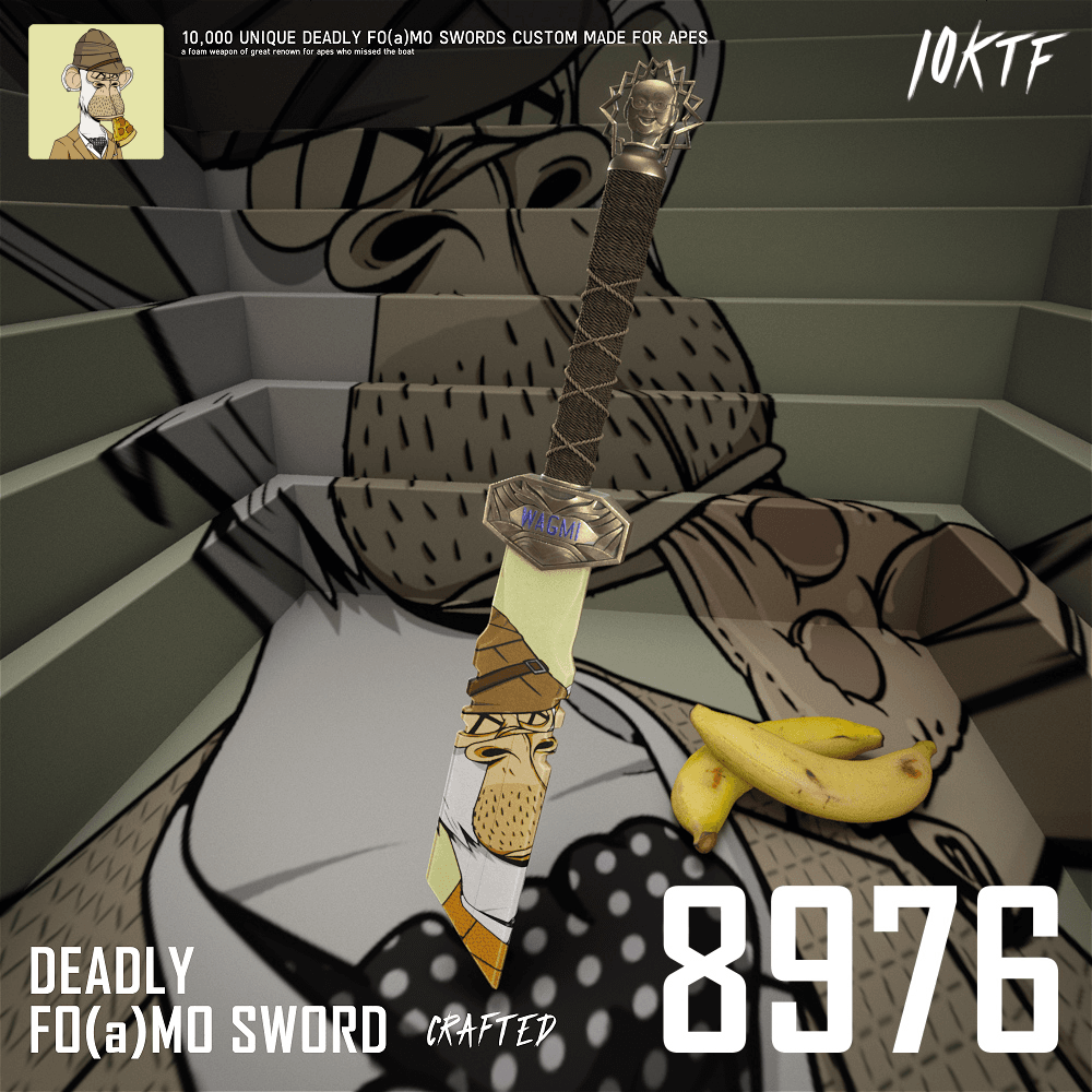 Ape Deadly FO(a)MO Sword #8976