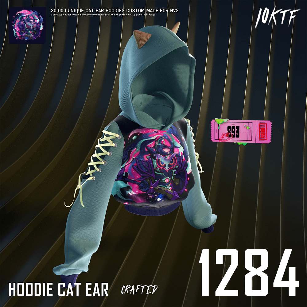 HV-MTL Cat Ear Hoodie #1284