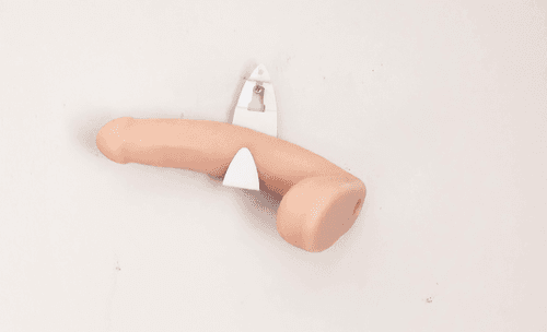 Dick on the wall