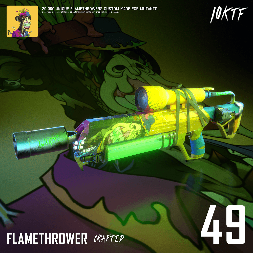 Mutant Flamethrower #49
