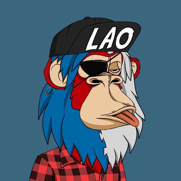 Lazy Ape Official #9734
