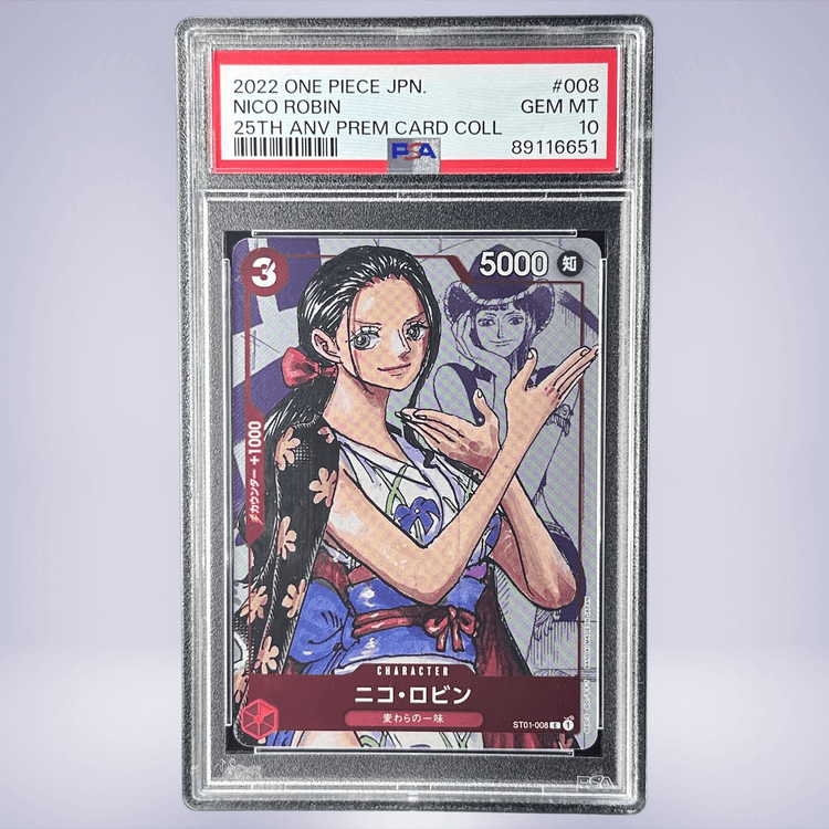 2022 ONE PIECE ニコ・ロビン #008 PSA 10