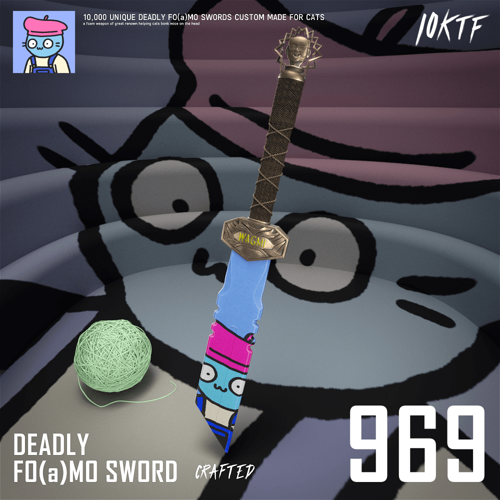 Cool Deadly FO(a)MO Sword #969