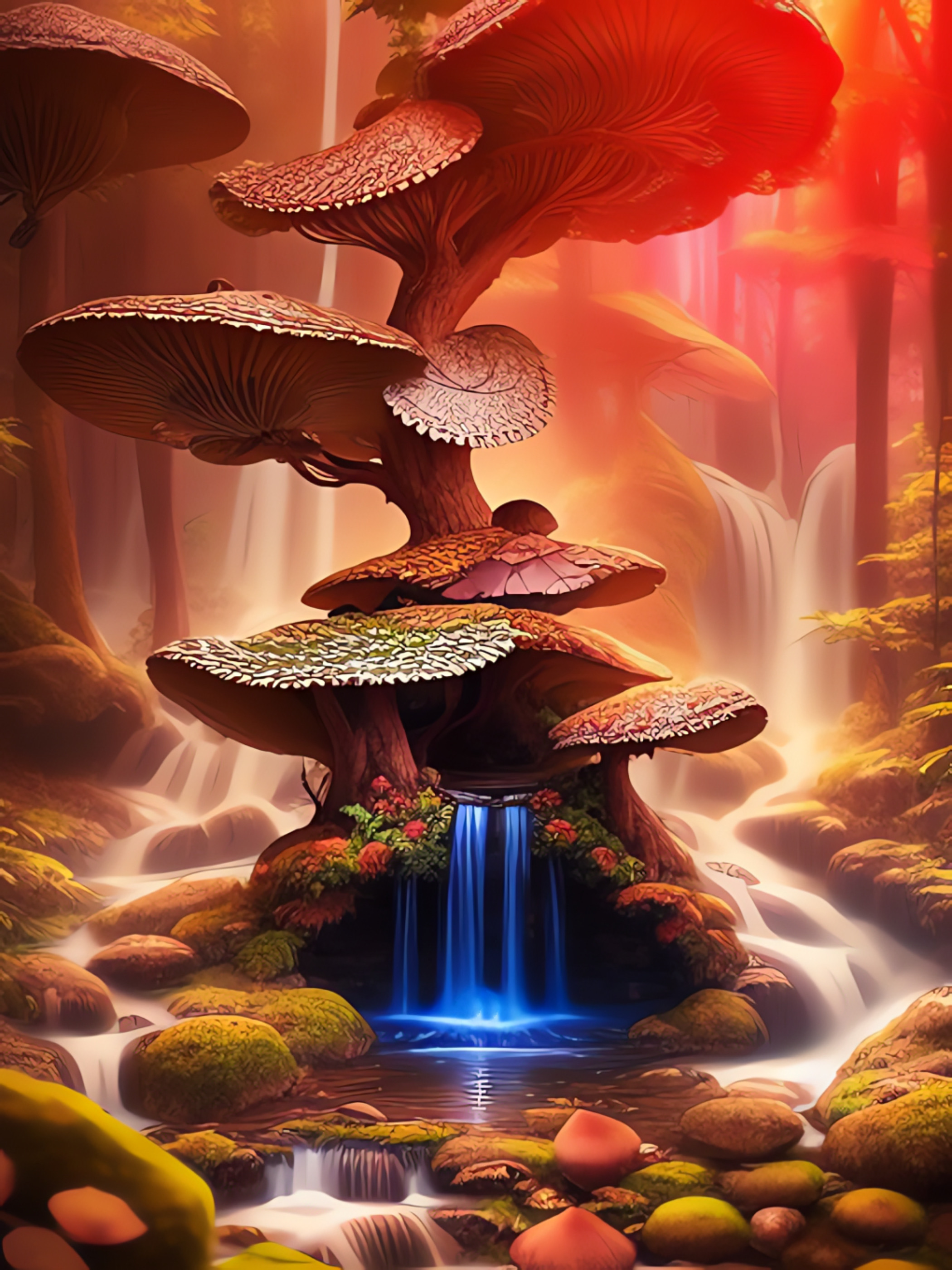 Mandelbrot Mushroom Kingdom: The Way of Water