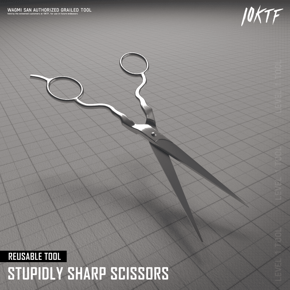 Stupidly Sharp Scissors
