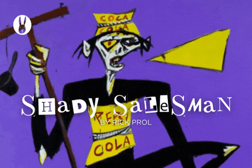 Shady Salesman by Rick Prol