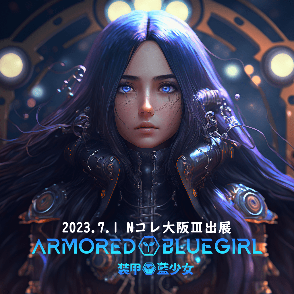 Armored Blue Girl 2023.7.1 Memorial