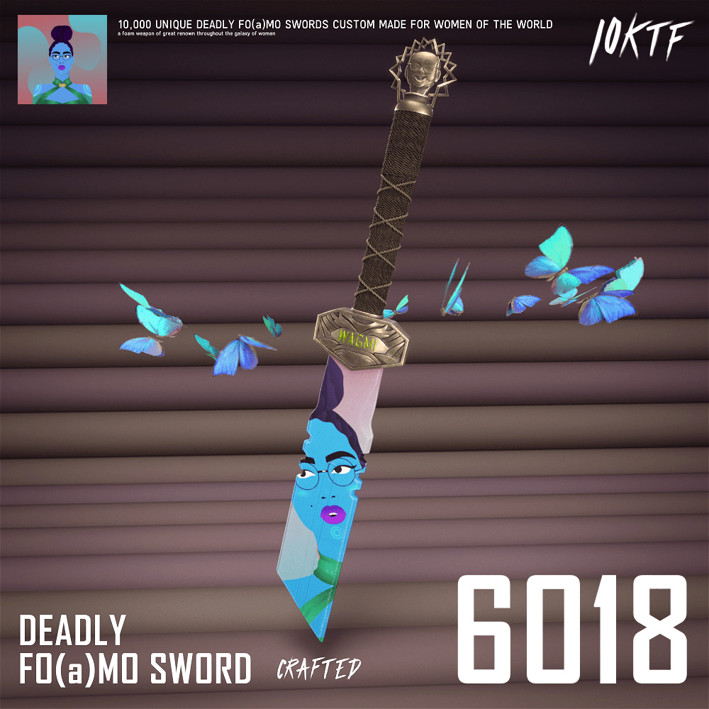 World of Deadly FO(a)MO Sword #6018
