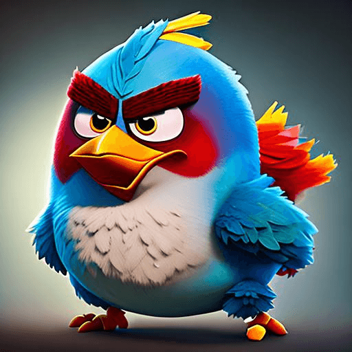 Island boy Angry Bird