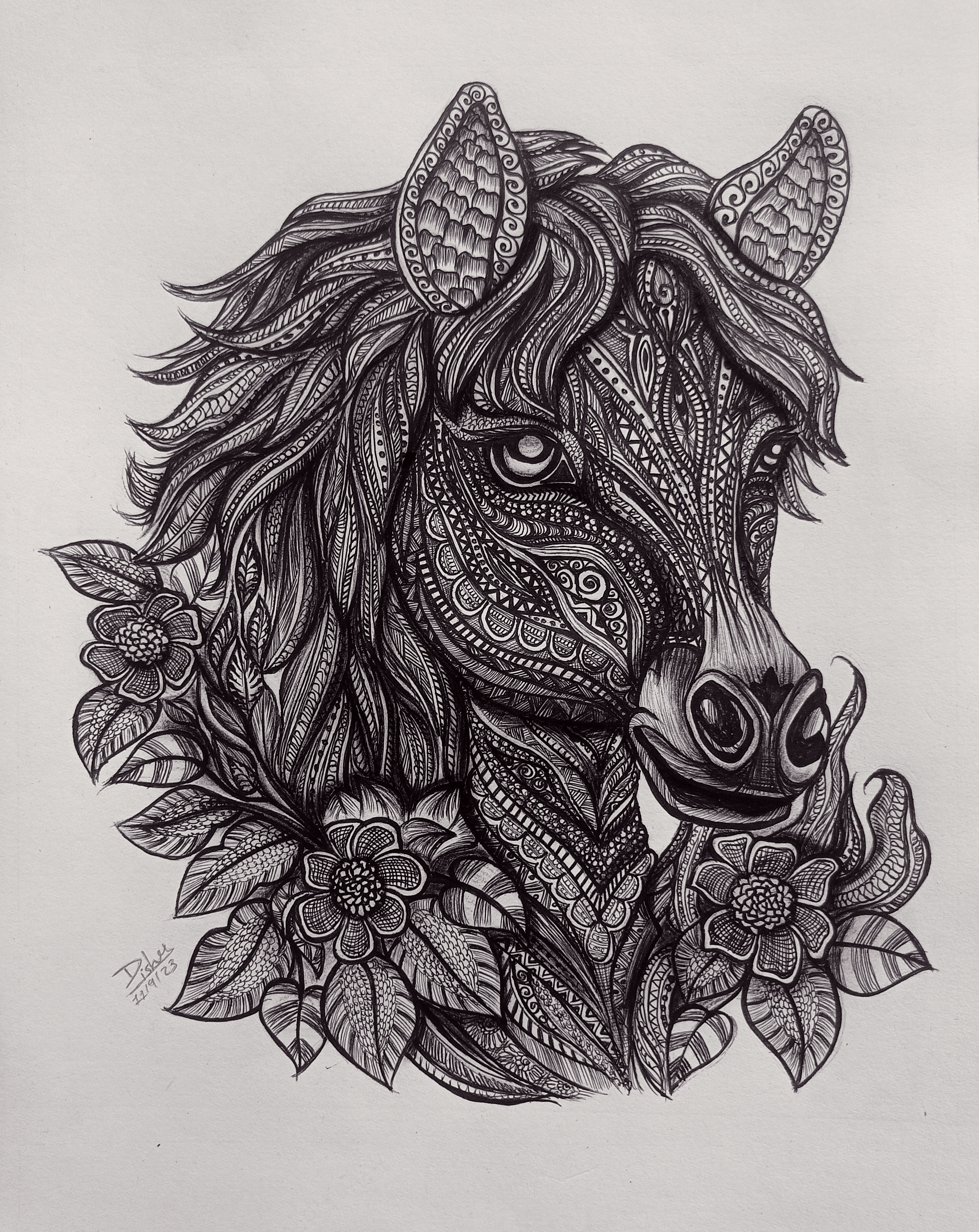 Doodle Horse #23