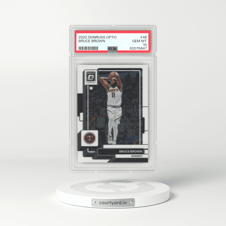 2022 Panini Donruss Optic #46 Bruce Brown (PSA 10 GEM MINT)