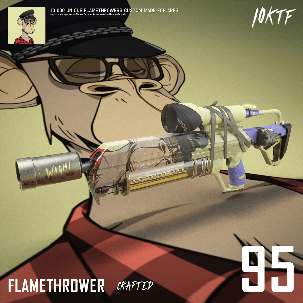 Ape Flamethrower #95