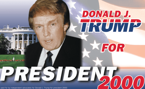 Stalking Trump 2000