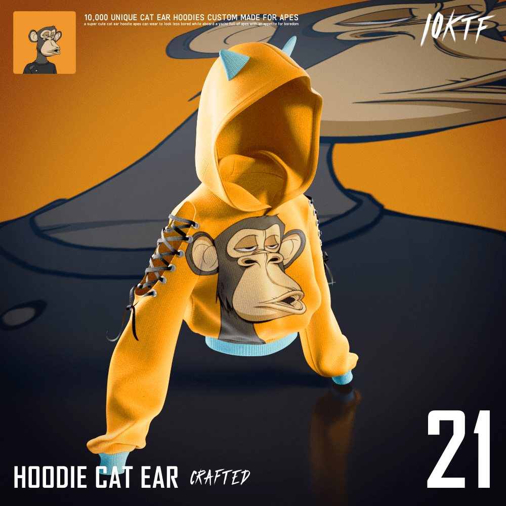 Ape Cat Ear Hoodie #21