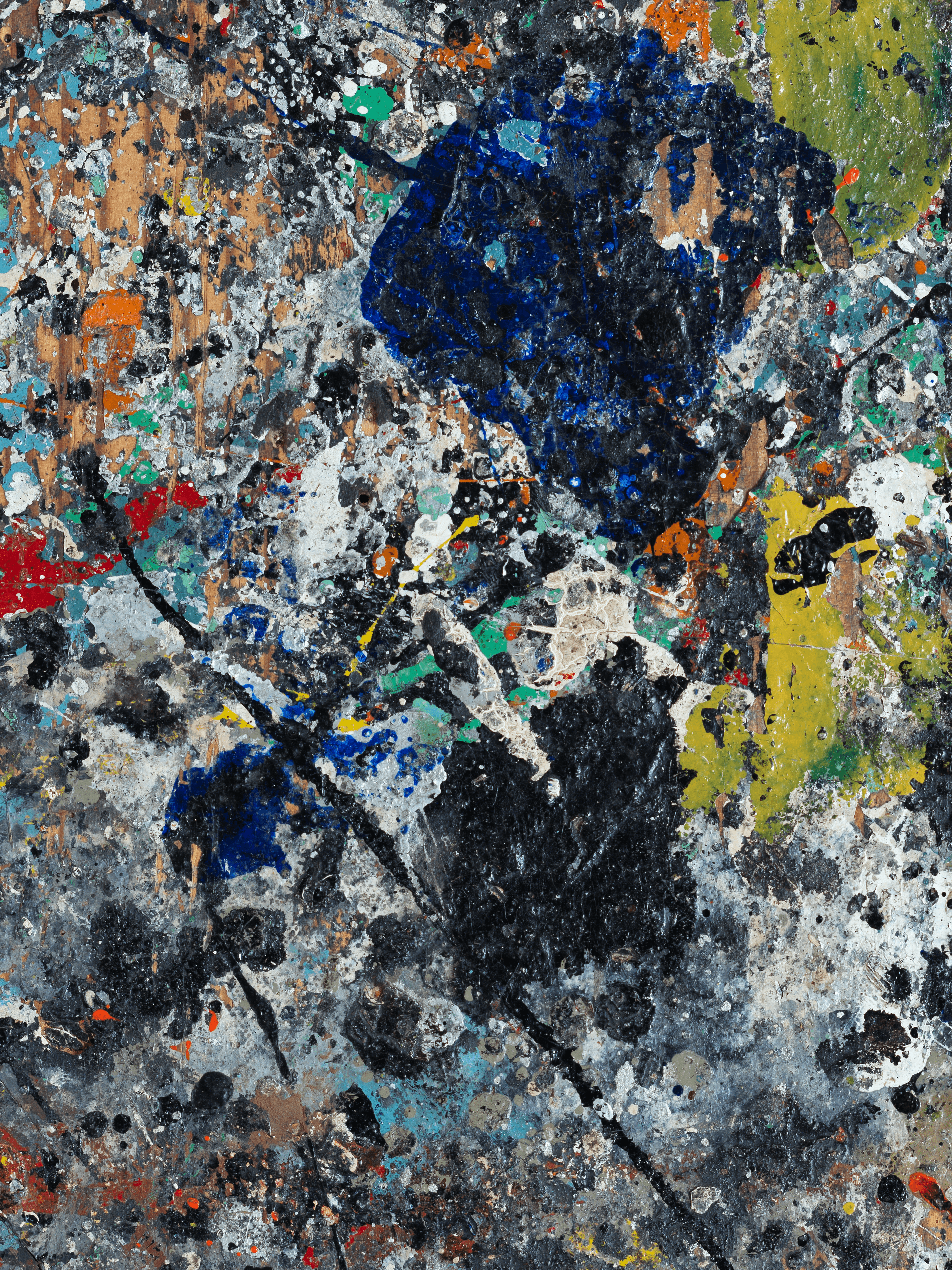 Jackson Pollock Studio 04 - #75