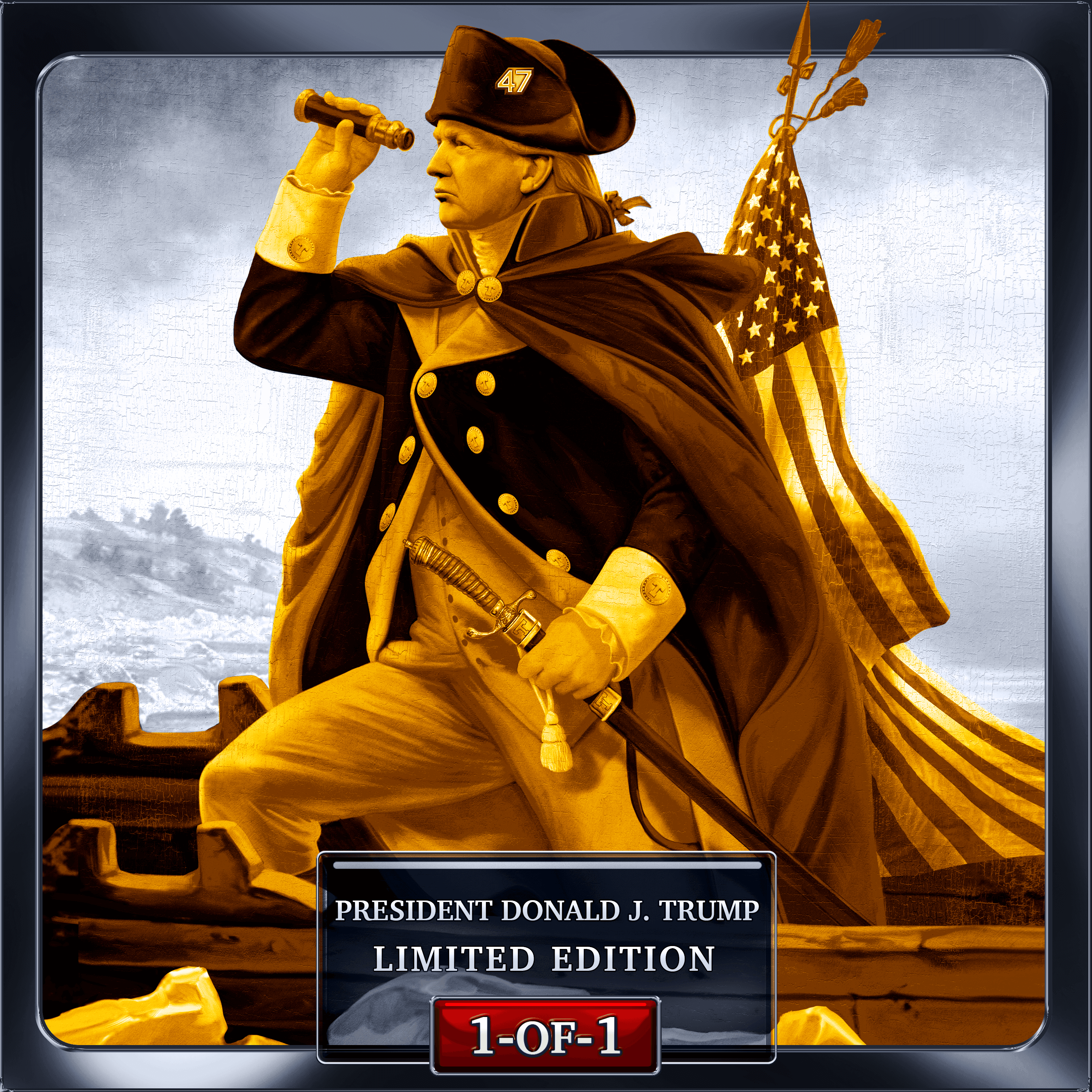 Trump Digital Trading Cards Series 2 1-of-1 Bonus Collection #43