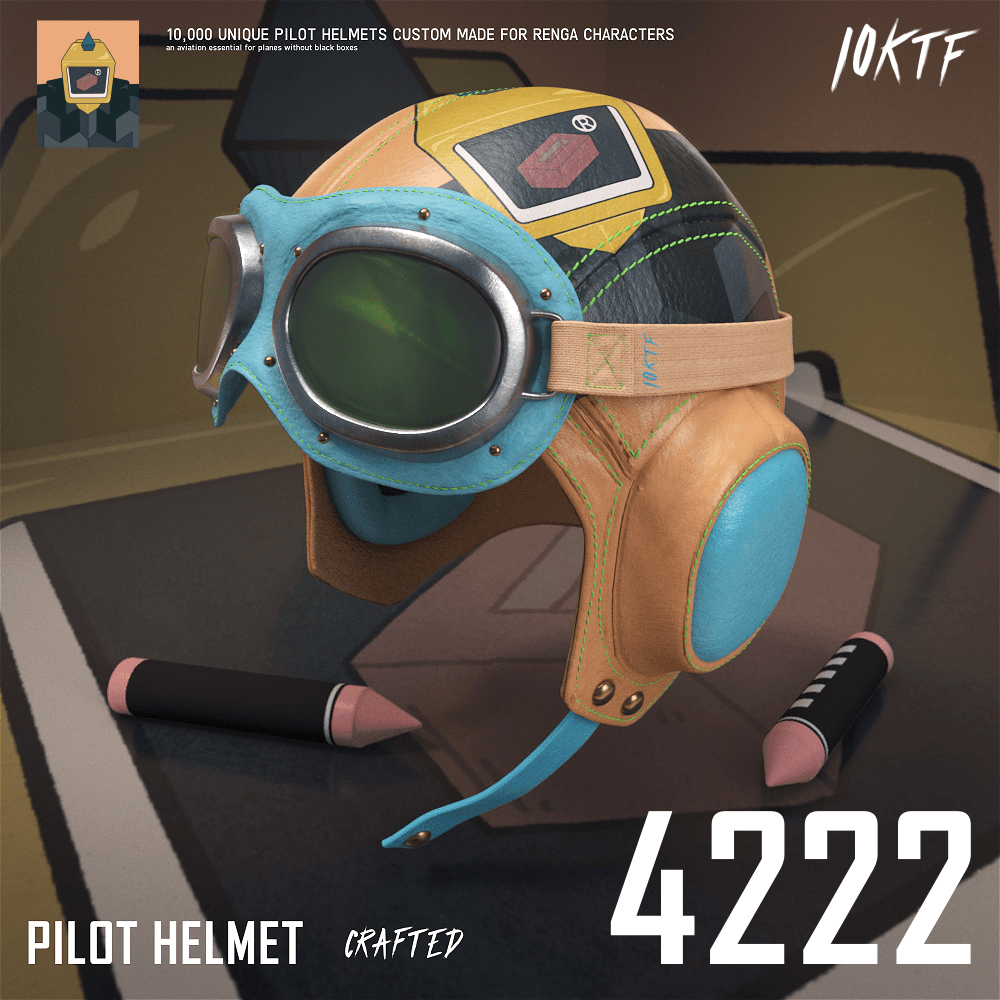 RENGA Pilot Helmet #4222