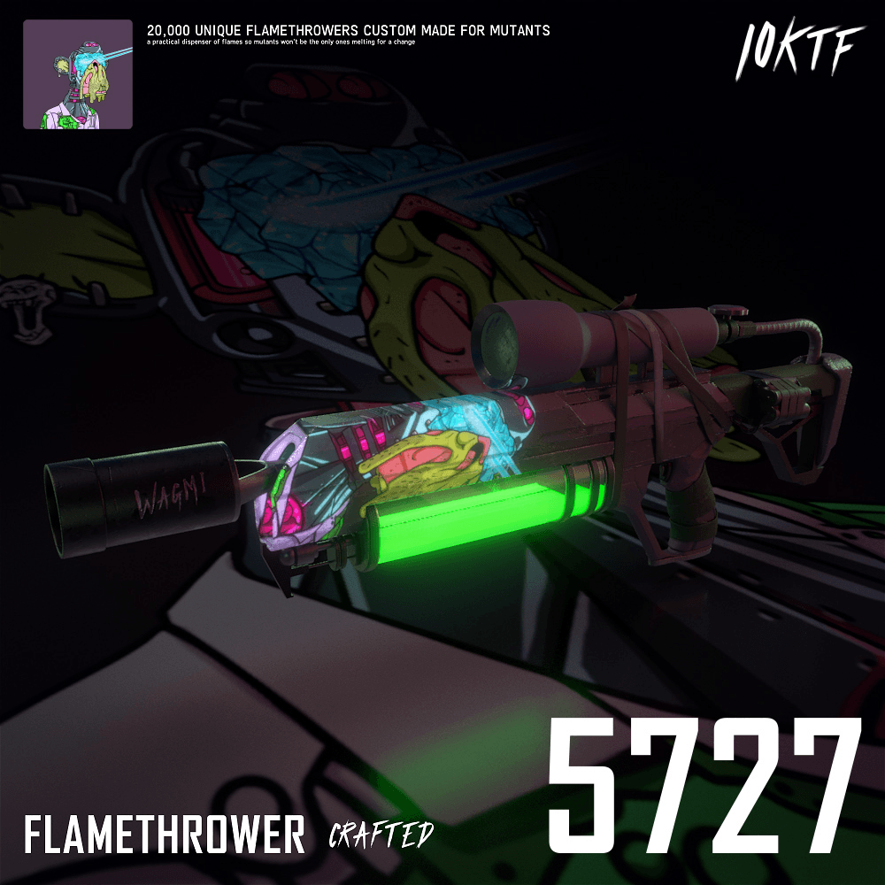 Mutant Flamethrower #5727