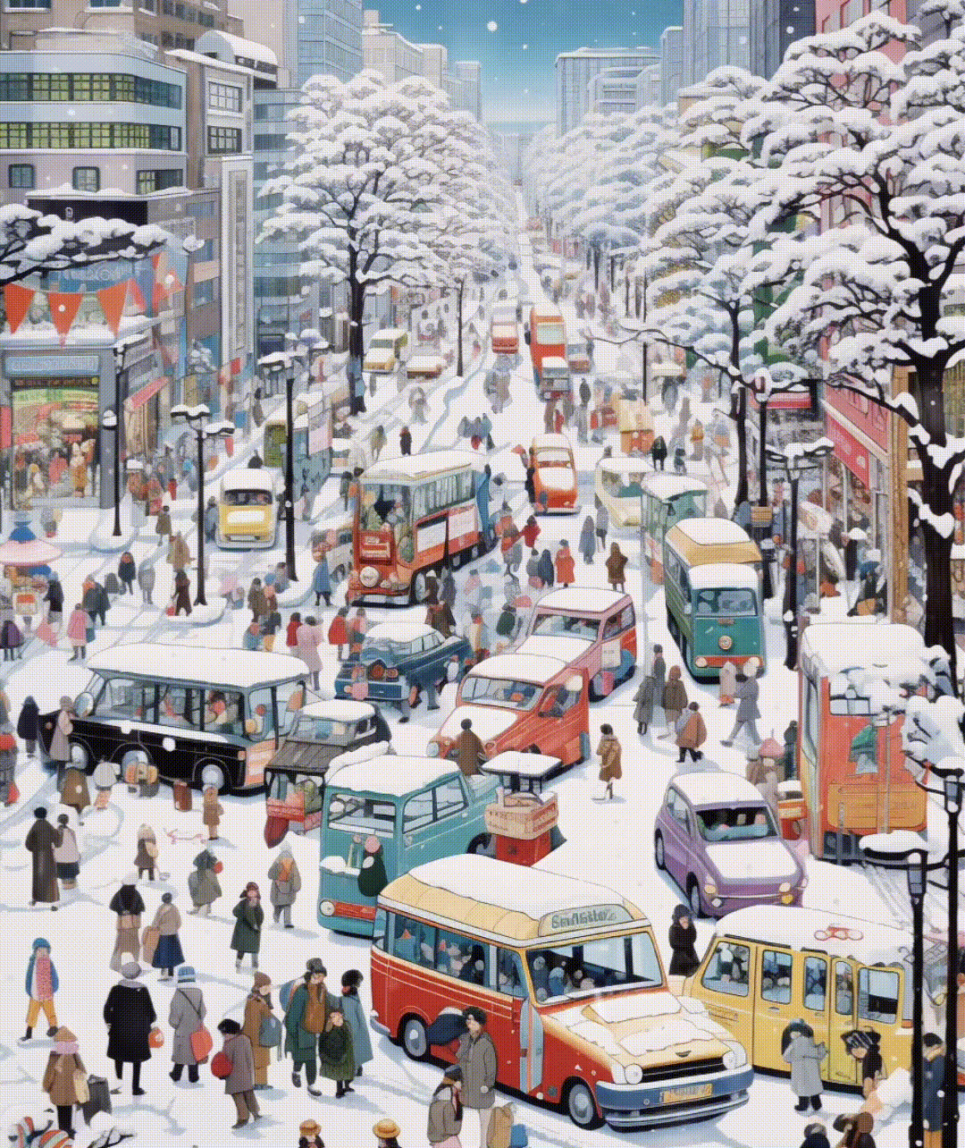 Snowy Town