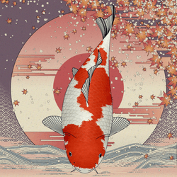 Carp and Seasons #5572