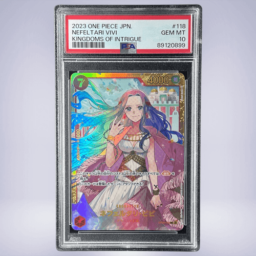 PSA10鑑定済〕ネフェルタリ・ビビ【SEC】{OP04-118}