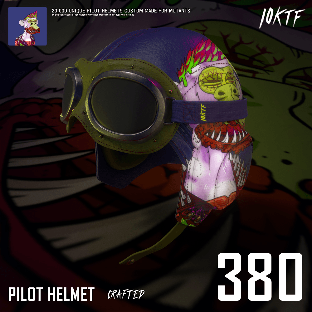 Mutant Pilot Helmet #380