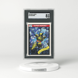 1990 Marvel Universe #23 Wolverine (SGC 8 NM-MT)