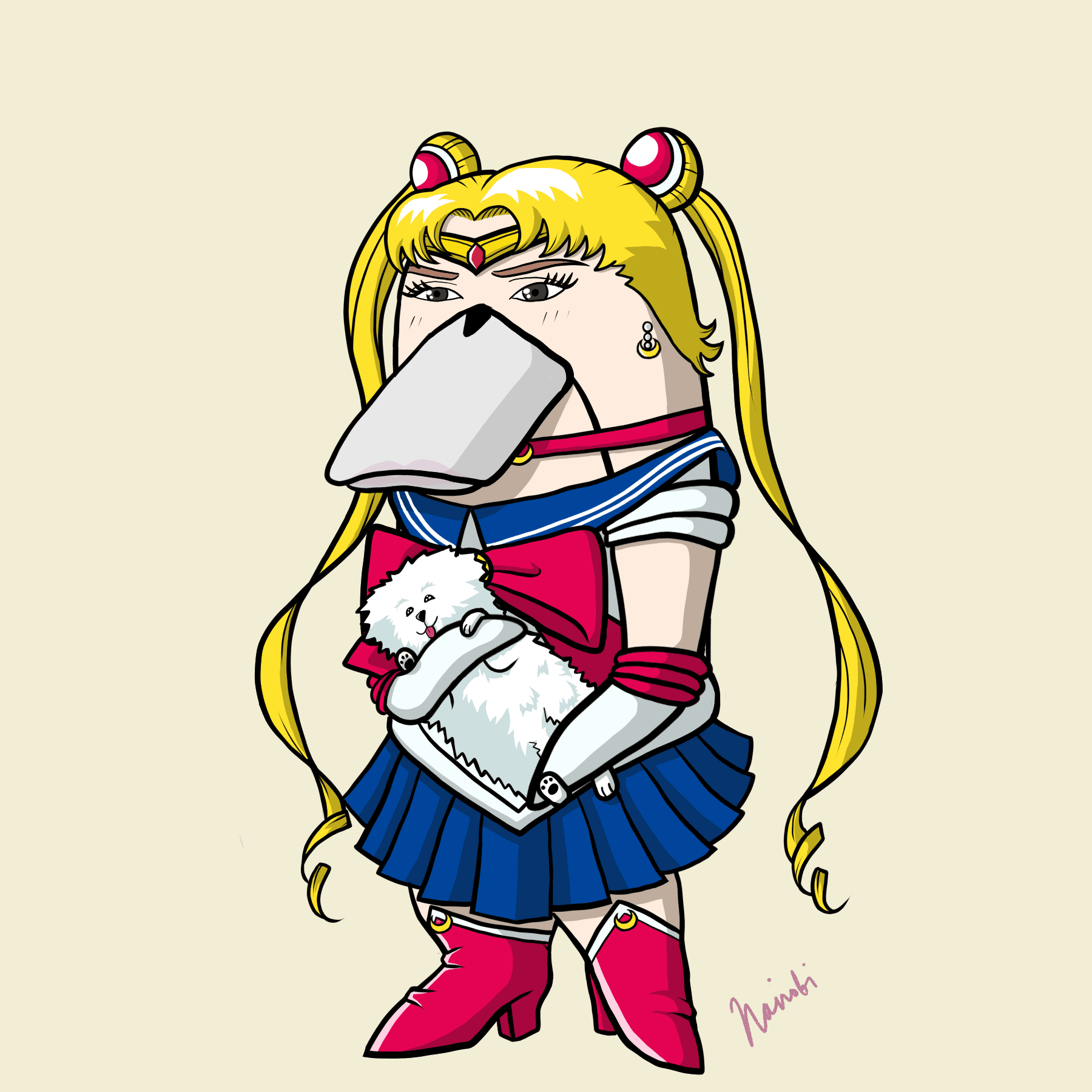 #34 Sailor Moon-Wassie