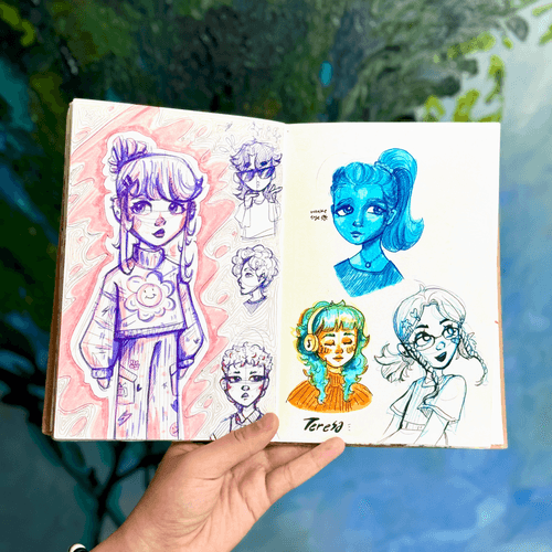 ???? Teresa Sketchbook Diary 02