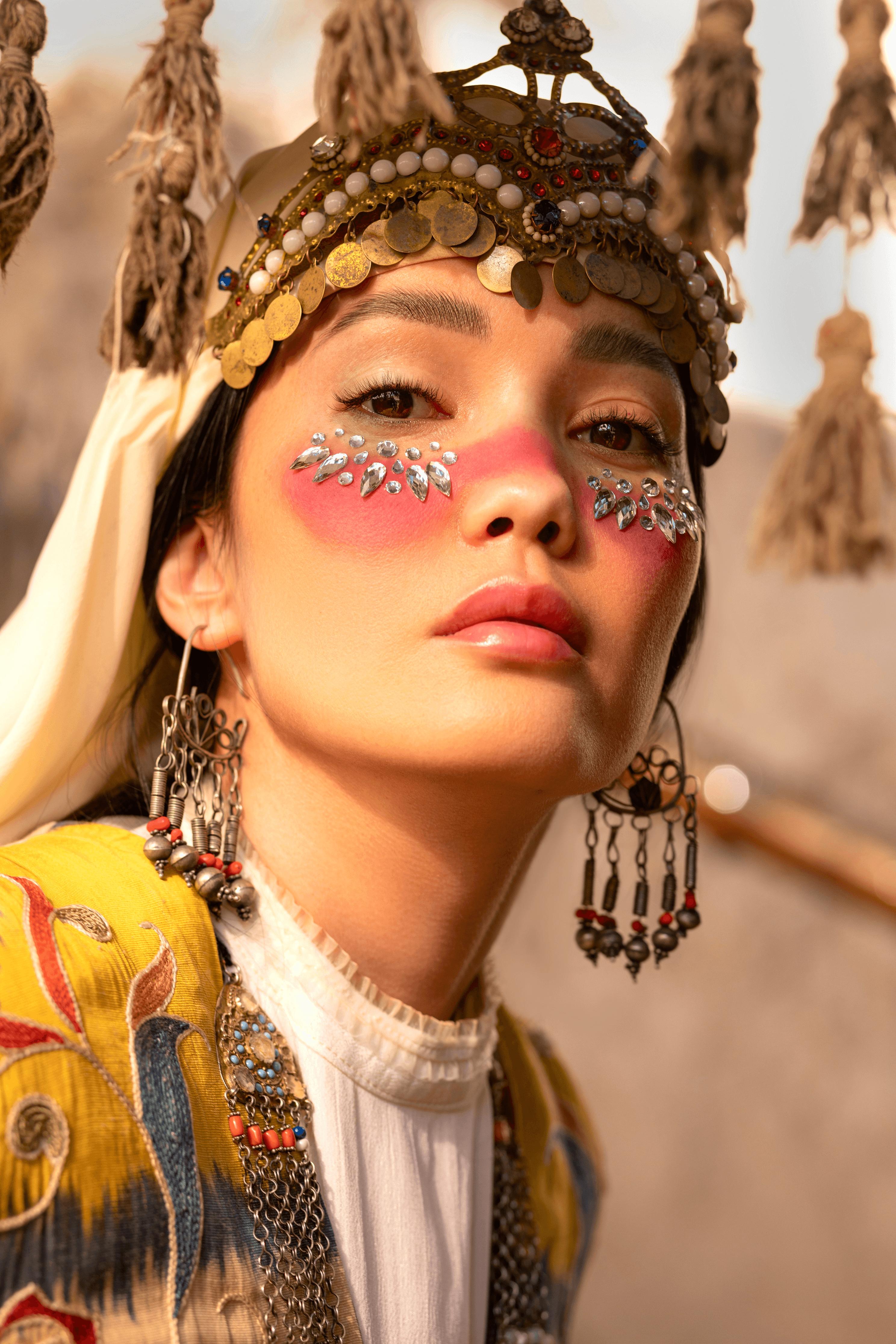 Portrait of Uzbek woman