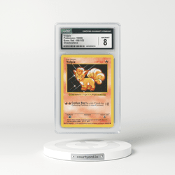 1999 Base Set #68 Vulpix - Shadowless Shadowless (CGC 8 NM-MT)
