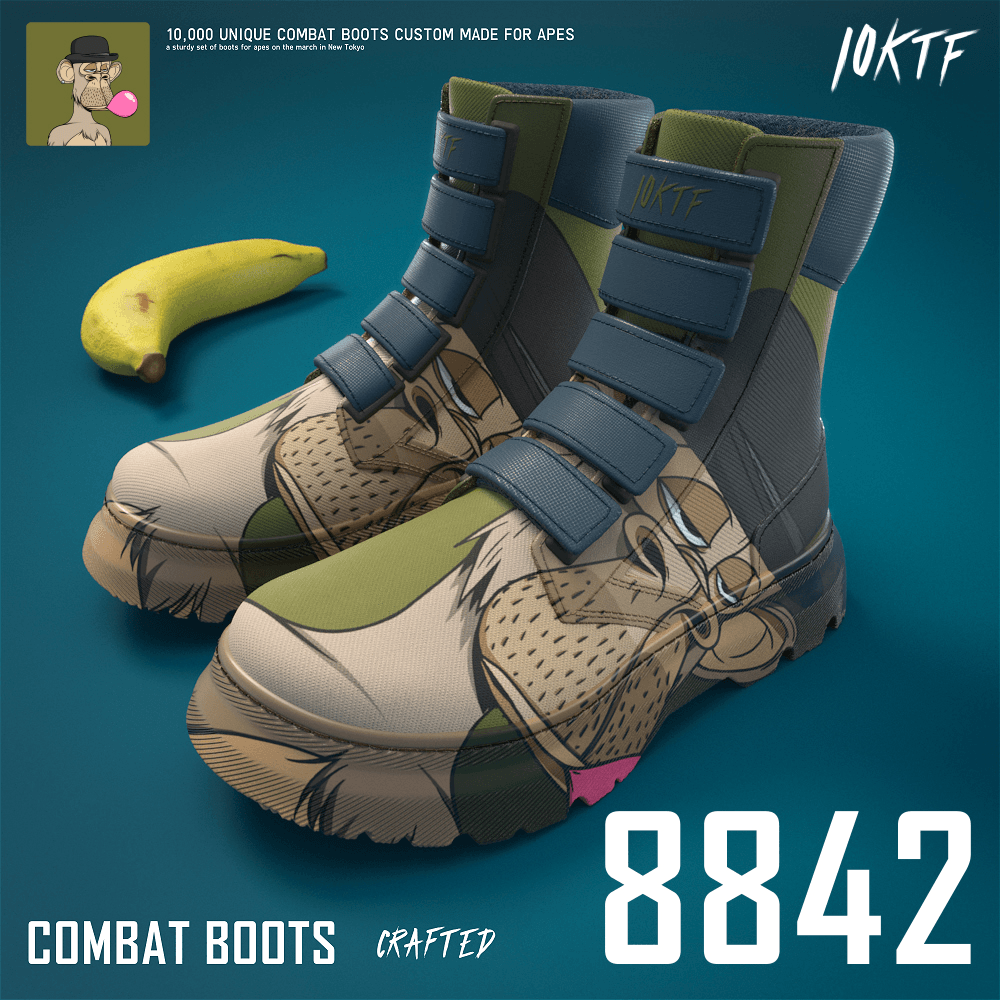 Ape Combat Boots #8842