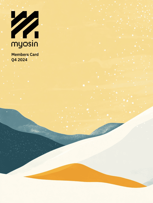 Myosin Membership Card - Q4 '24