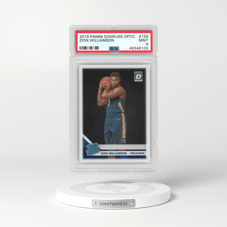 2019 Panini Donruss Optic #158 Zion Williamson (PSA 9 MINT)