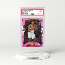 2019 Panini Prizm #255 Rui Hachimura - Pink Ice (PSA 9 MINT)
