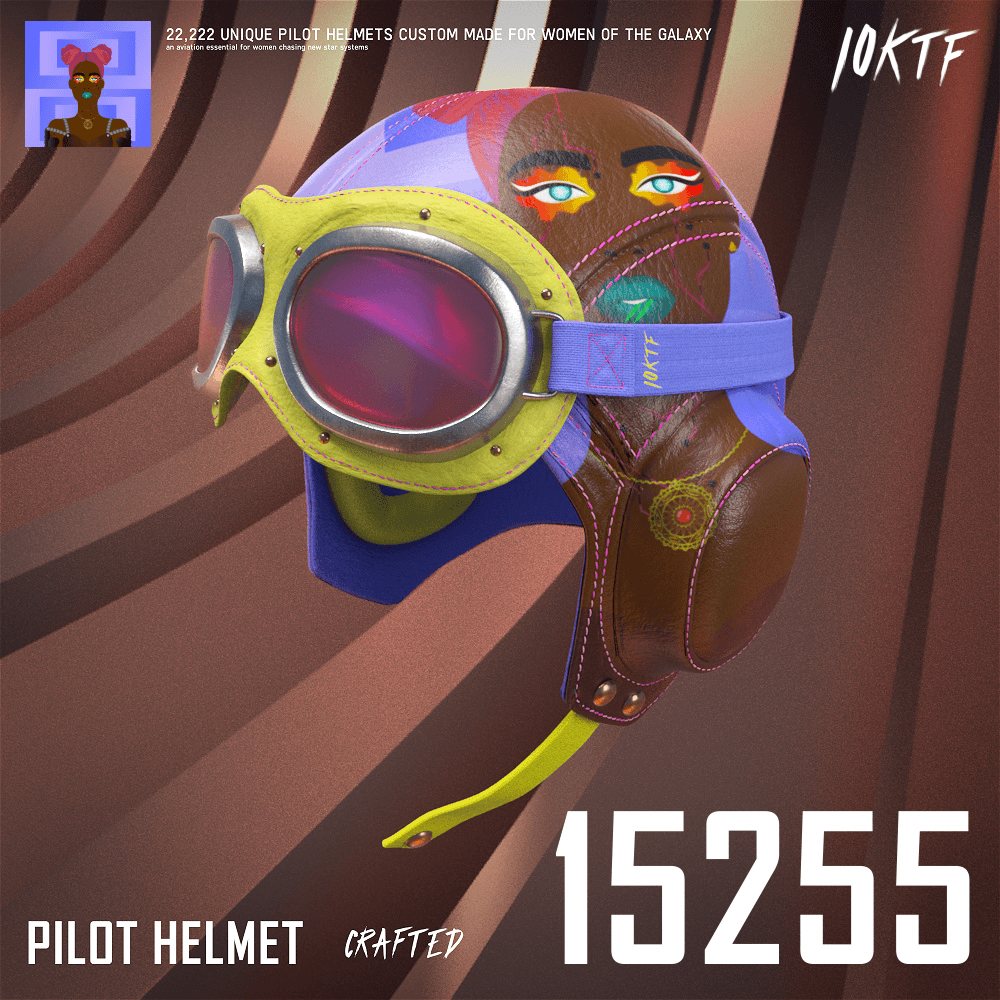 Galaxy Pilot Helmet #15255