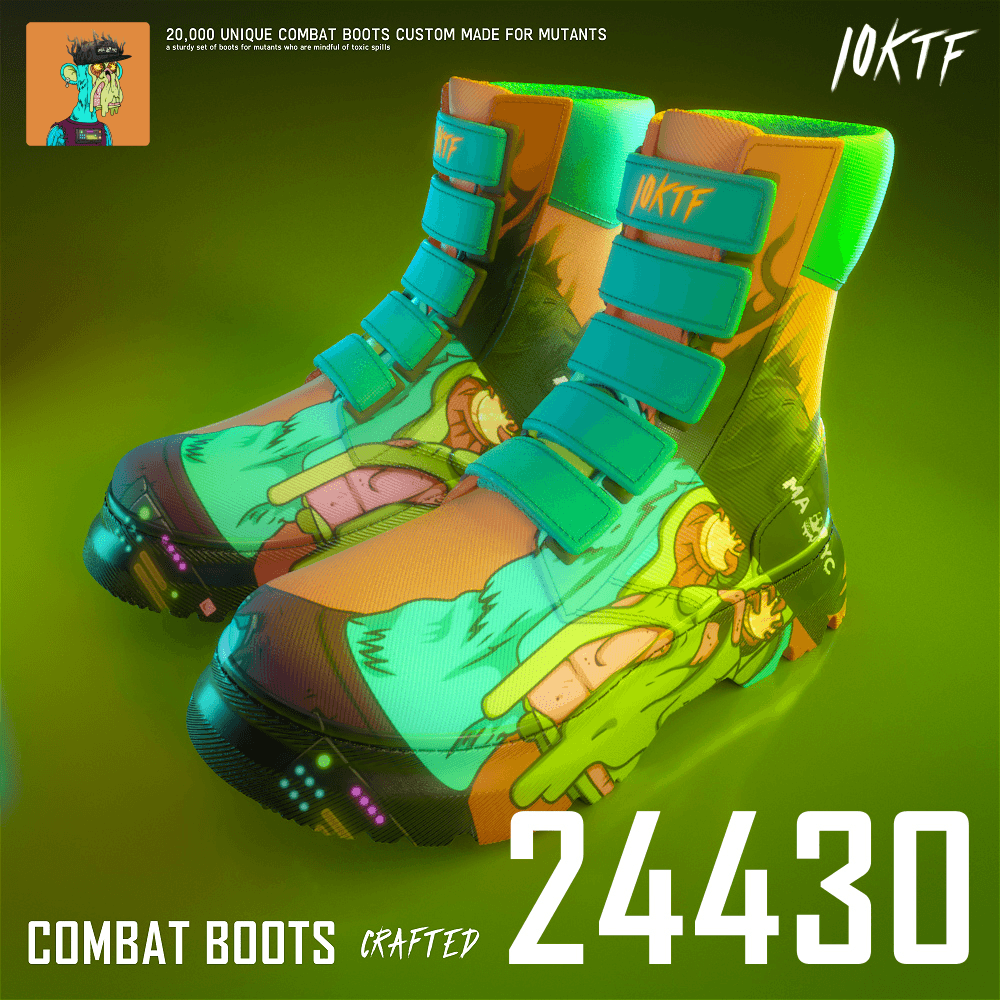 Mutant Combat Boots #24430
