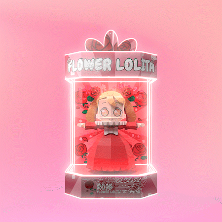 3D Flower Lolita Roz