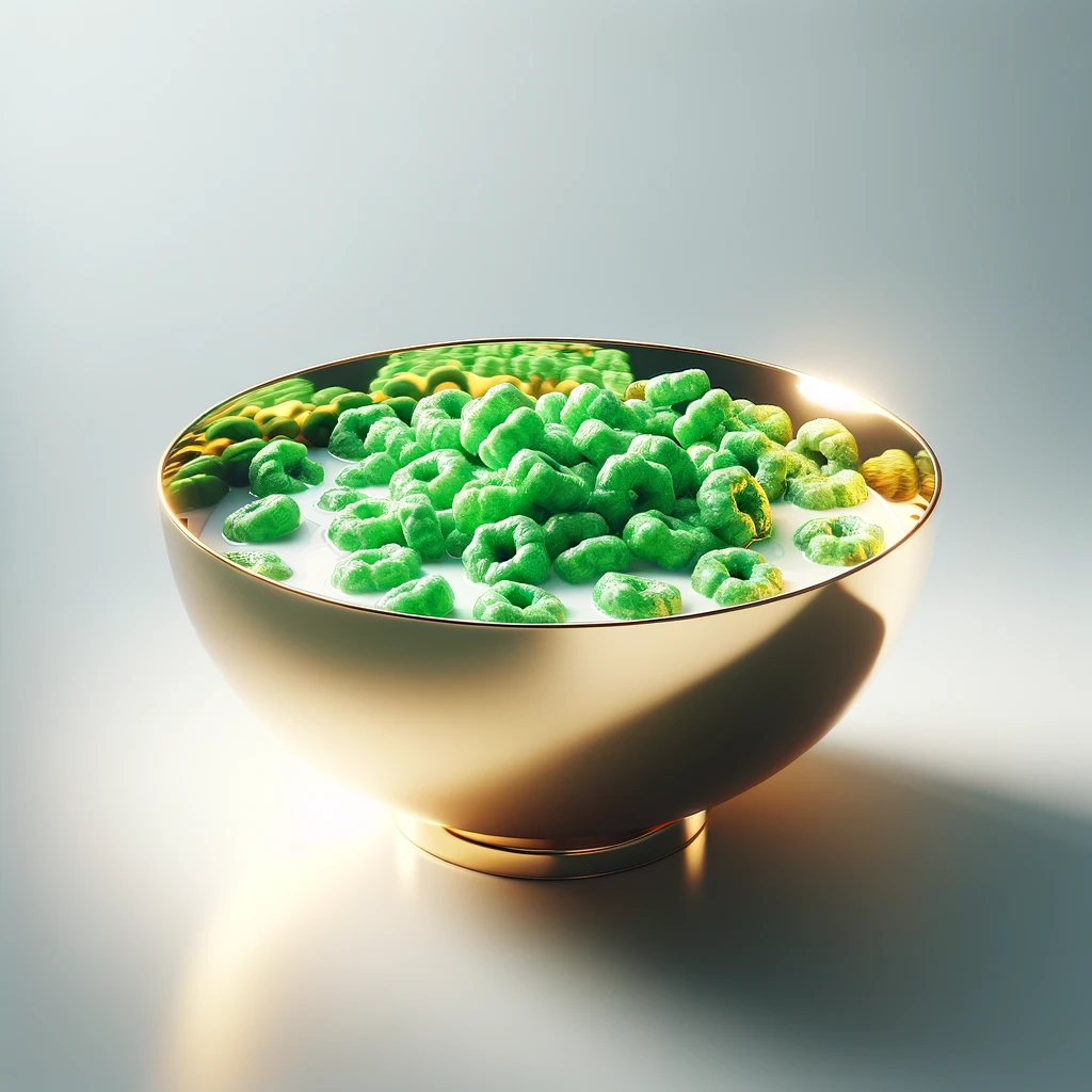 420 GOLD CEREAL BOWL