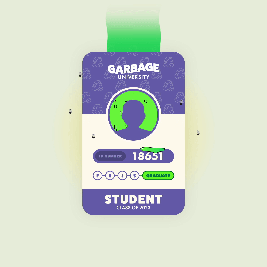 Garbage University Student ID: 18651