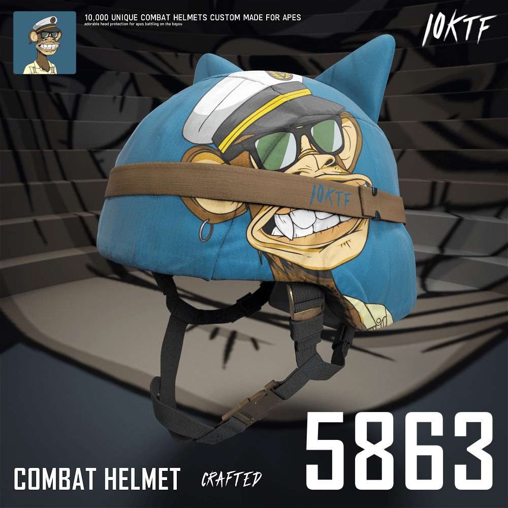 Ape Combat Helmet #5863