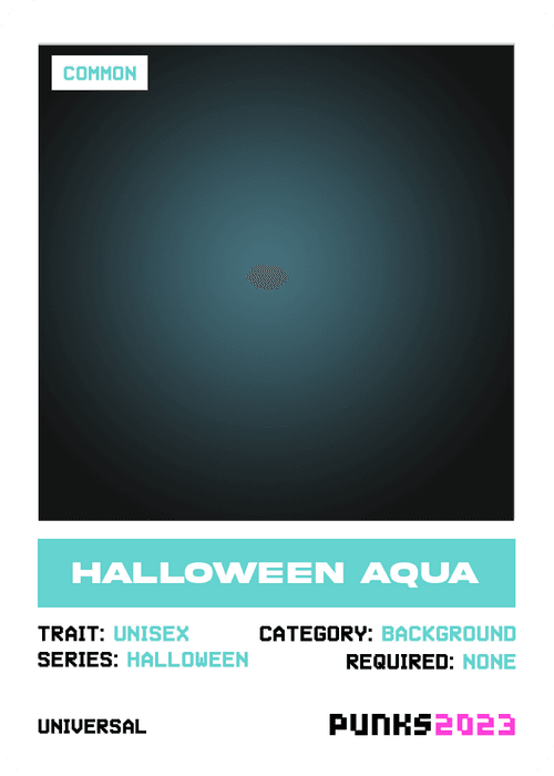 Halloween Aqua