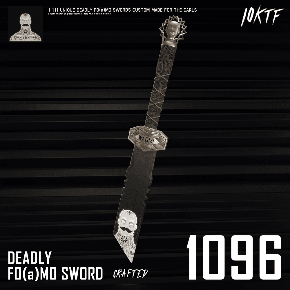 Tat Deadly FO(a)MO Sword #1096