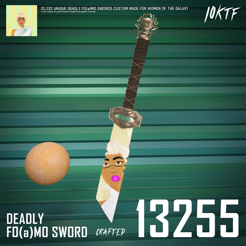 Galaxy Deadly FO(a)MO Sword #13255