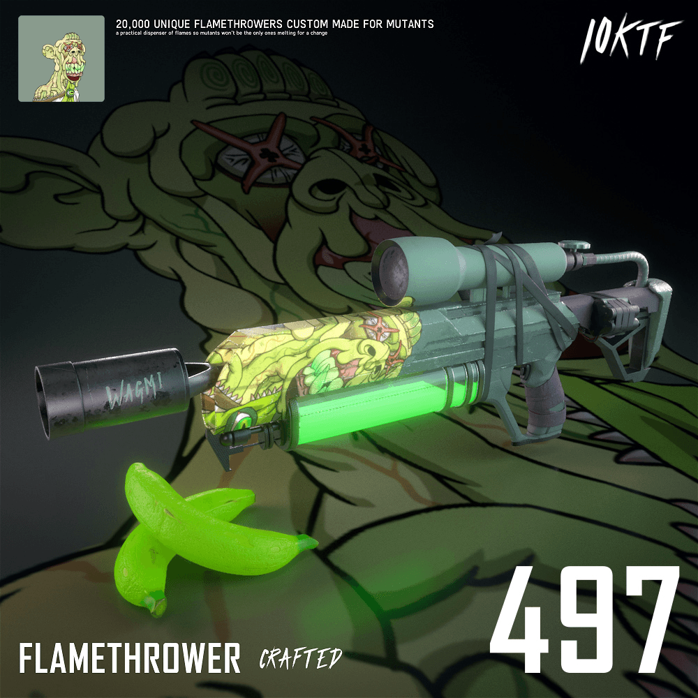 Mutant Flamethrower #497