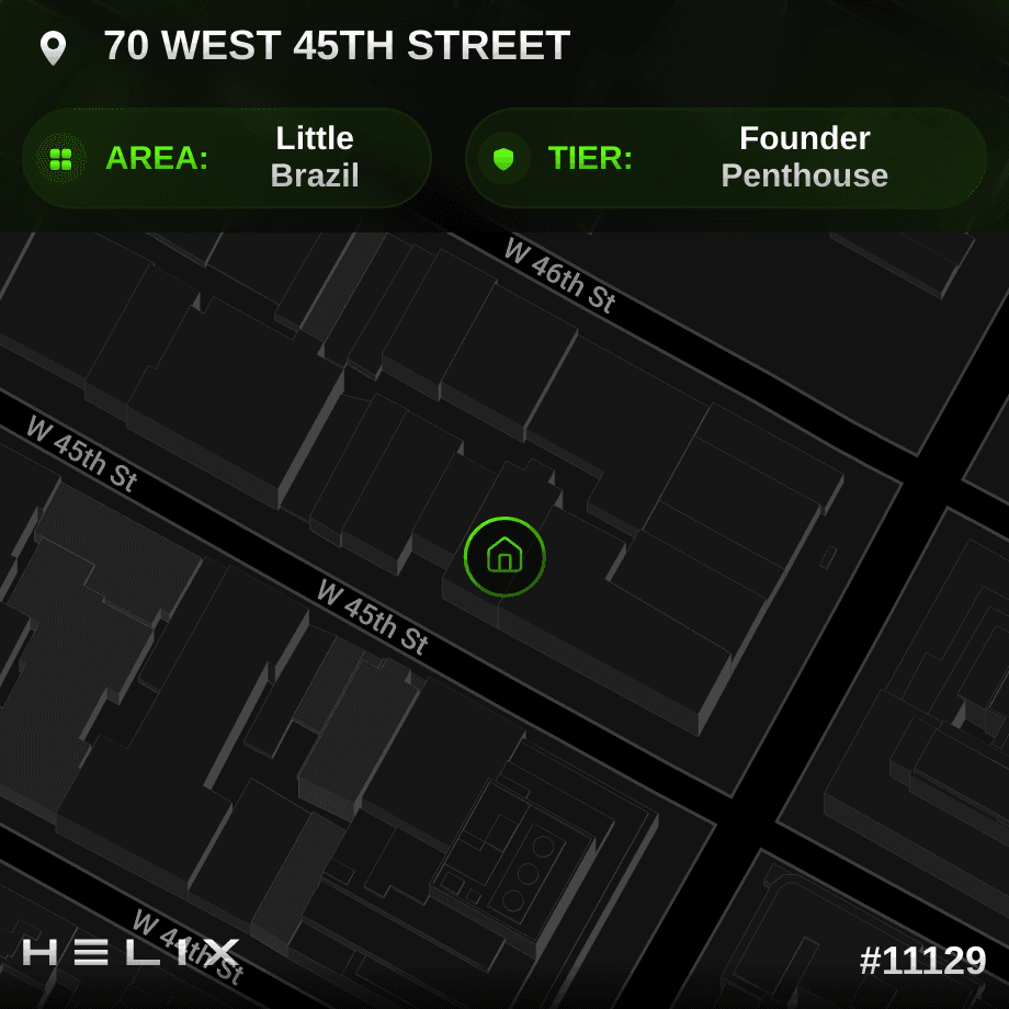 HELIX - PARALLEL CITY LAND #11129 - 70 WEST 45TH STREET