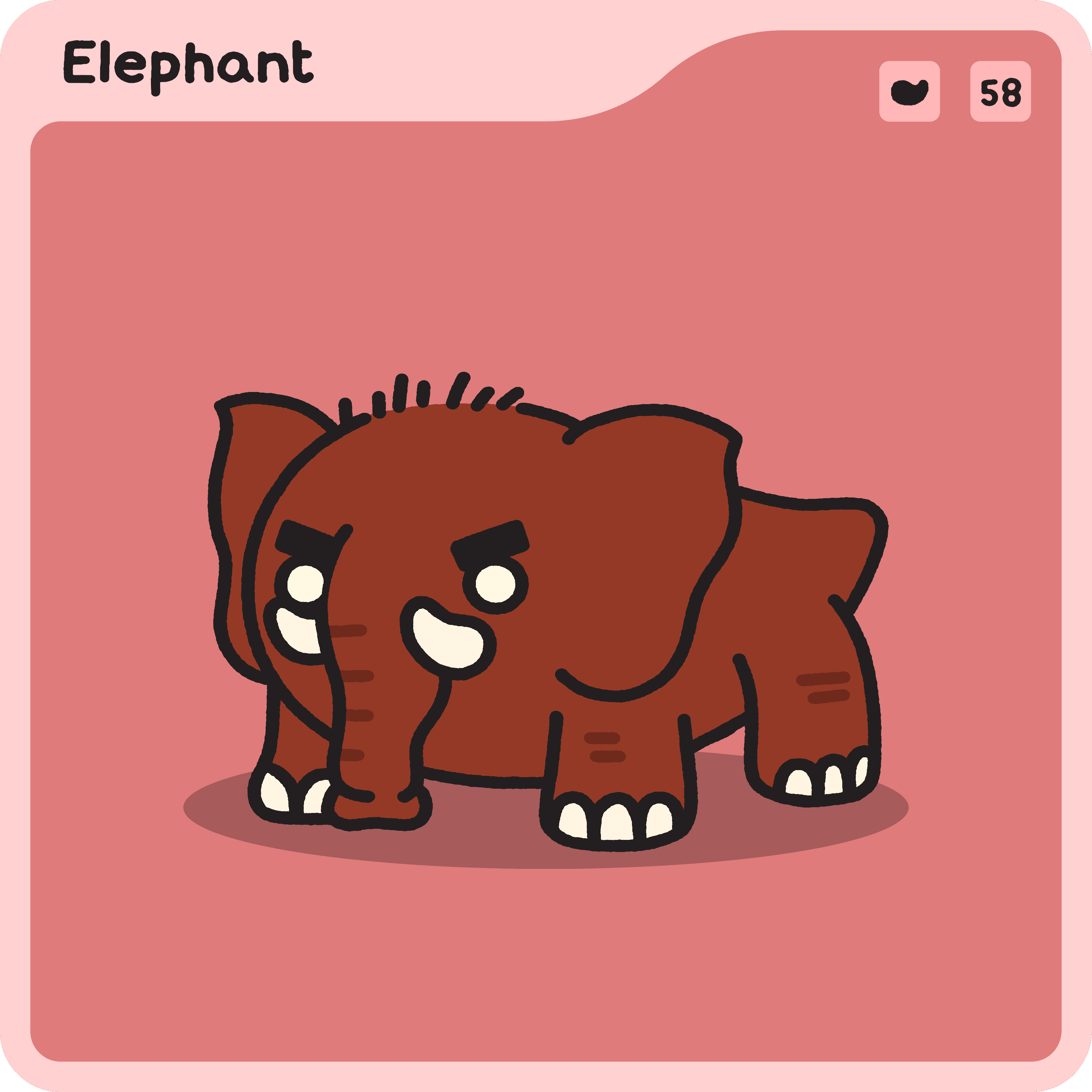 Elephant Milo #58